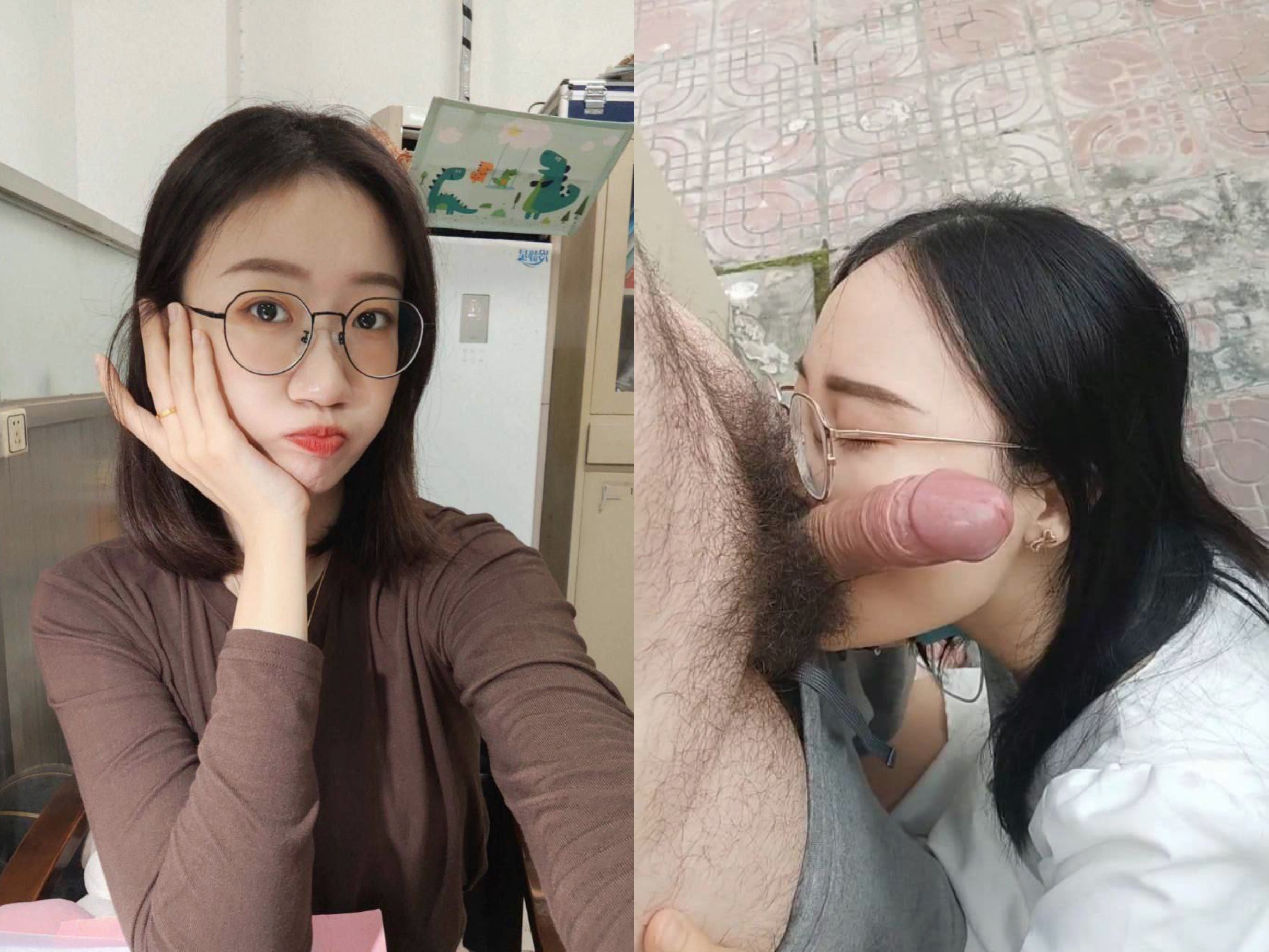 露脸反差婊，清纯女神VS淫荡母狗