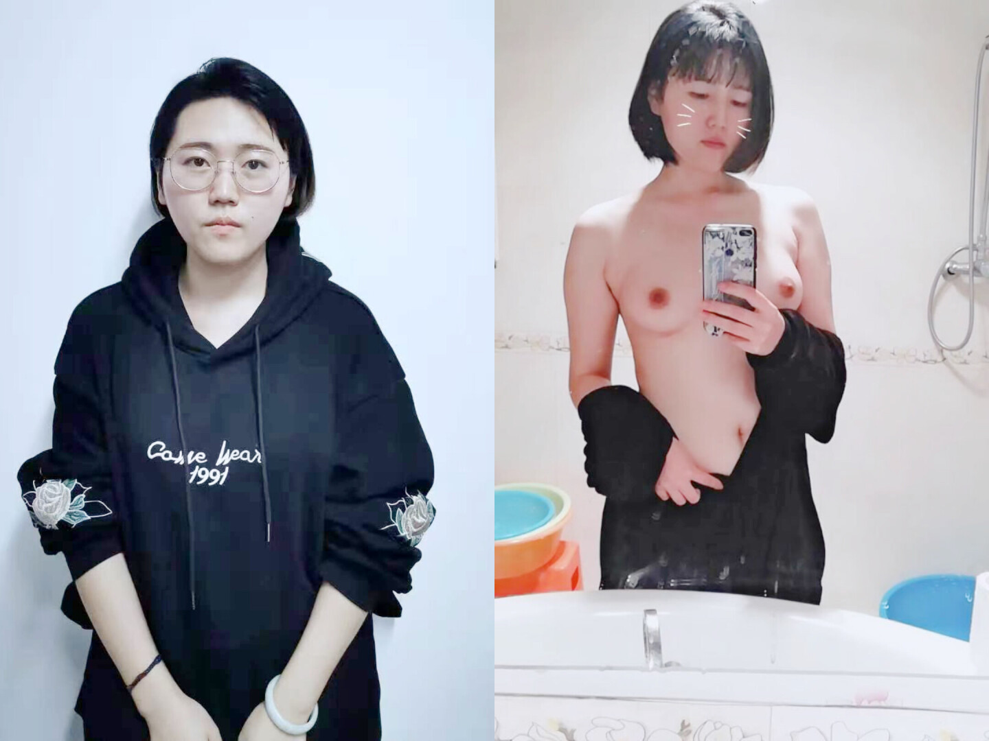 露脸反差婊，朋友圈小女人vs床上小荡妇